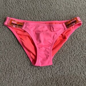 Victoria's Secret Neon Pink Bikini Bottom